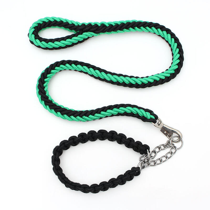Rope Large Dog Leash + Lead (1.3m) Dog Walking Leash