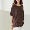 Dedra Hileopin Tuck STripe T shirT Tbf3118