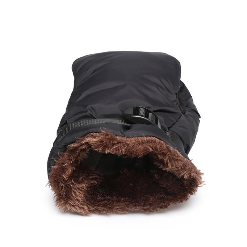 1 Pair Infant Strollers Mittens Keep Hands Warm Winter Breathable Fleece Lining Hand Muffs for Outdoor Activity