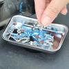 Square Magnetic Bowl Durable Magnetic Stainless Steel Parts Tray Screw Storage Plate Tools Holder Auto Suction Pad Easy Access