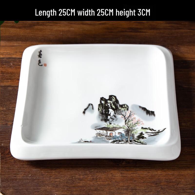 Creative Irregular Ceramic Dinner Plate