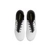 Nike Phantom Luna 2 Lace HG (Rubber Short Studs) Shock Absorbing Durable Soccer Shoes Unisex Soccer Shoes Black White FJ2570-100