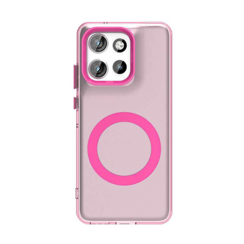 For Motorola Moto Edge 50 Neo Magnetic Frosted Candy Color Phone Case For Motorola G35 5G S50 Translucent Matte Shockproof Cover