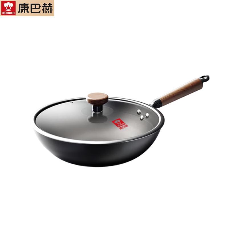 KOBACH KGL-C32T 32cm Non-stick Iron Wok