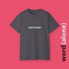 Vermeer - Minimalist Single Word T-shirt
