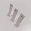 Pack Of 10 Acrylic Earring Display Stands Elegant White Jewelry Organizers Ear Accessories Rack for Home Or Retail Use