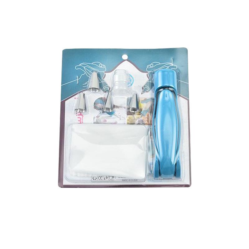 17-Piece Cake Decorating Set with Piping Bag, Cream Gun, and Nozzle Set