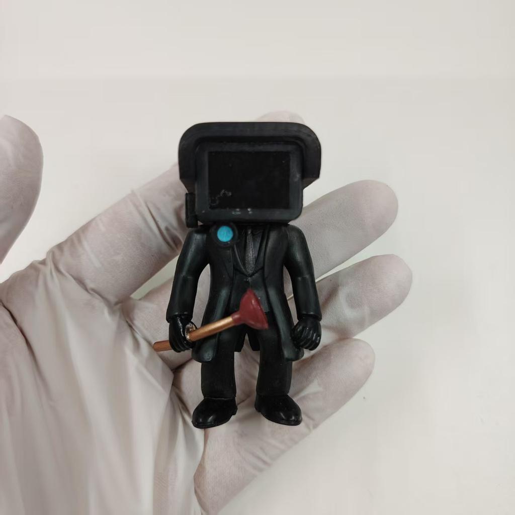 Original Skibidi Toilet Man Camera Man Figure TV Man Speaker Man Model Action Figures Decorations PVC Doll Toy Funny Kids Gift