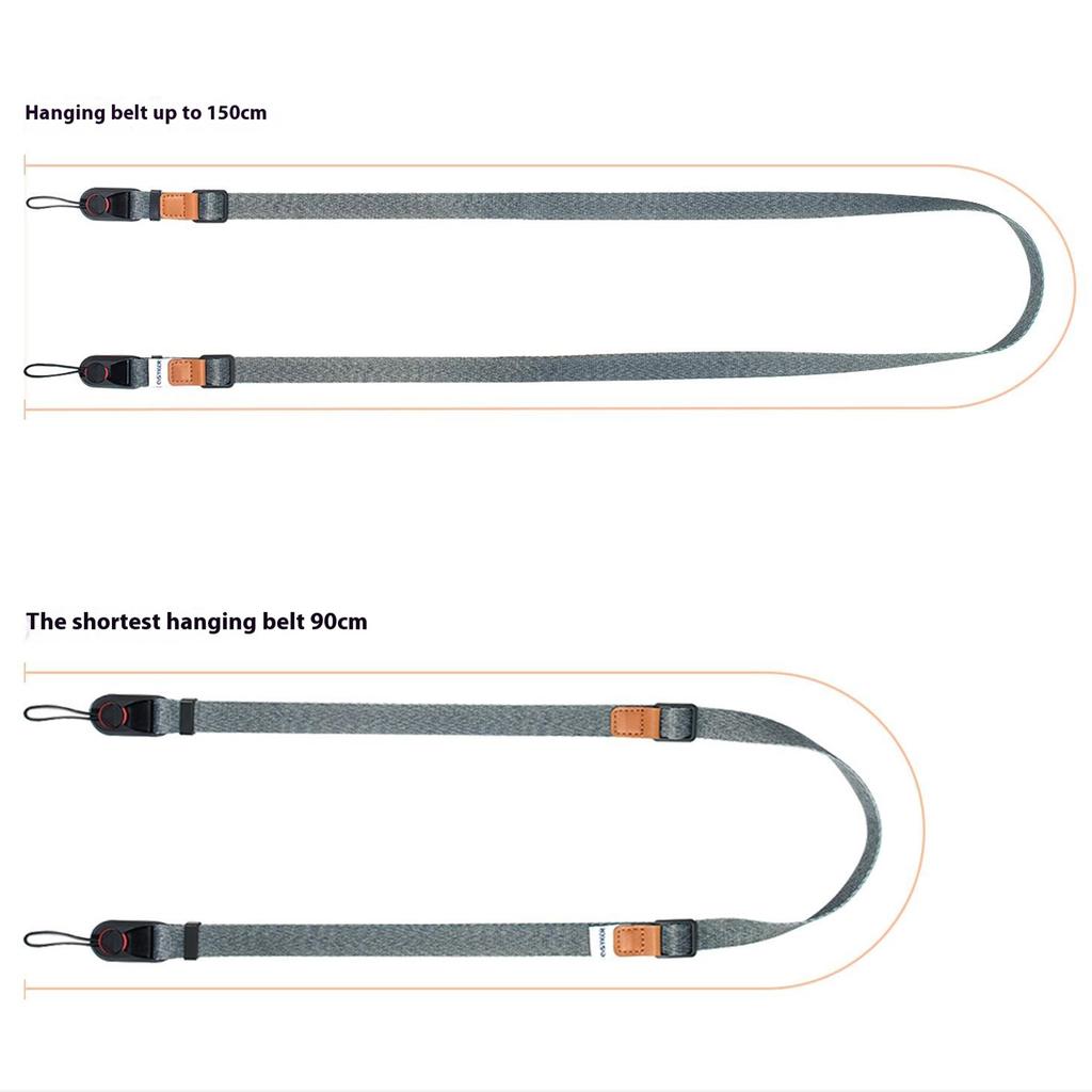 For DJI RC Pro/RC 2/RC Drone Remote Control Neck Strap Polyester + Cotton Adjustable Length Lanyard