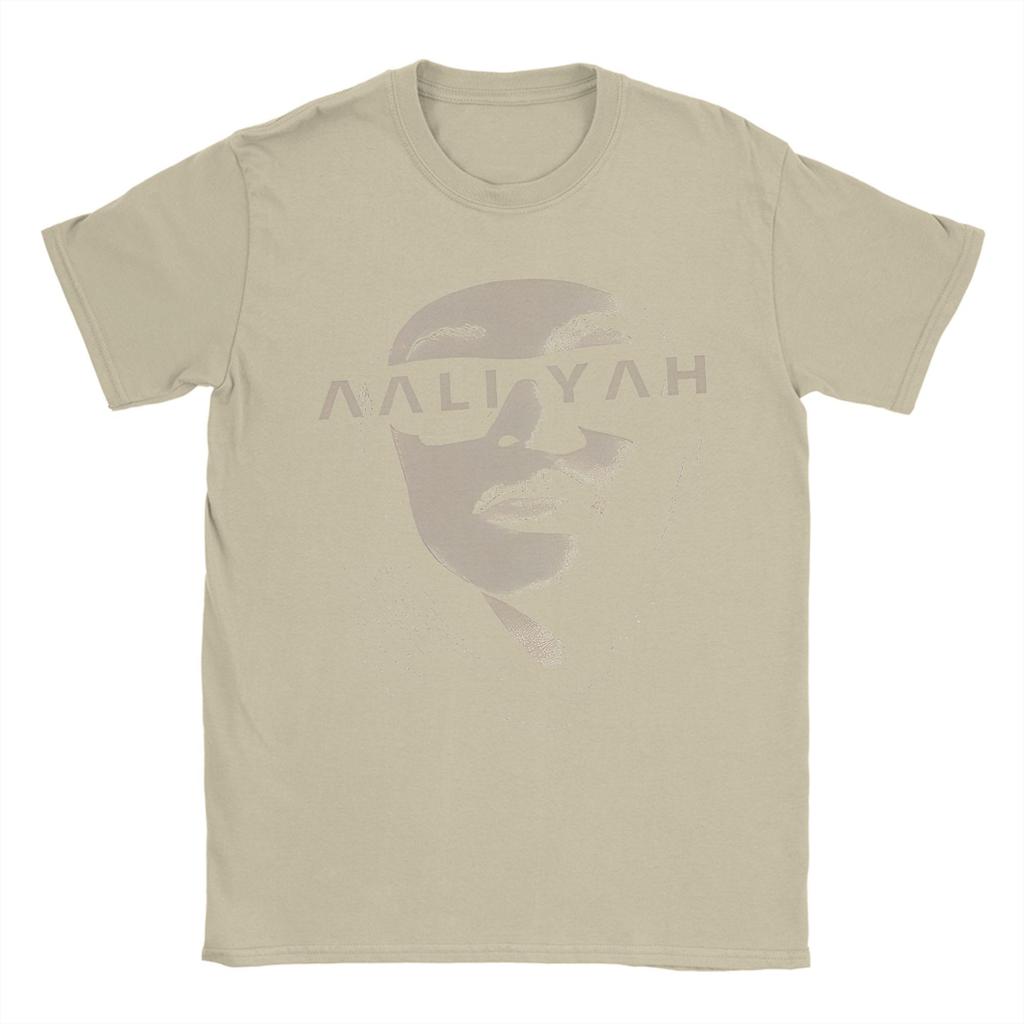 Aaliyah Sunglasses Tee Shirt for Men Women Graphic Album Music Printed T Shirts  Cotton Clothing
