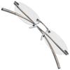 Eye X77019RSL125 Reading Aluminum Aspheric X77019R SL [Senior Club] Two-point Glasses, Temples, Lenses, +1.25