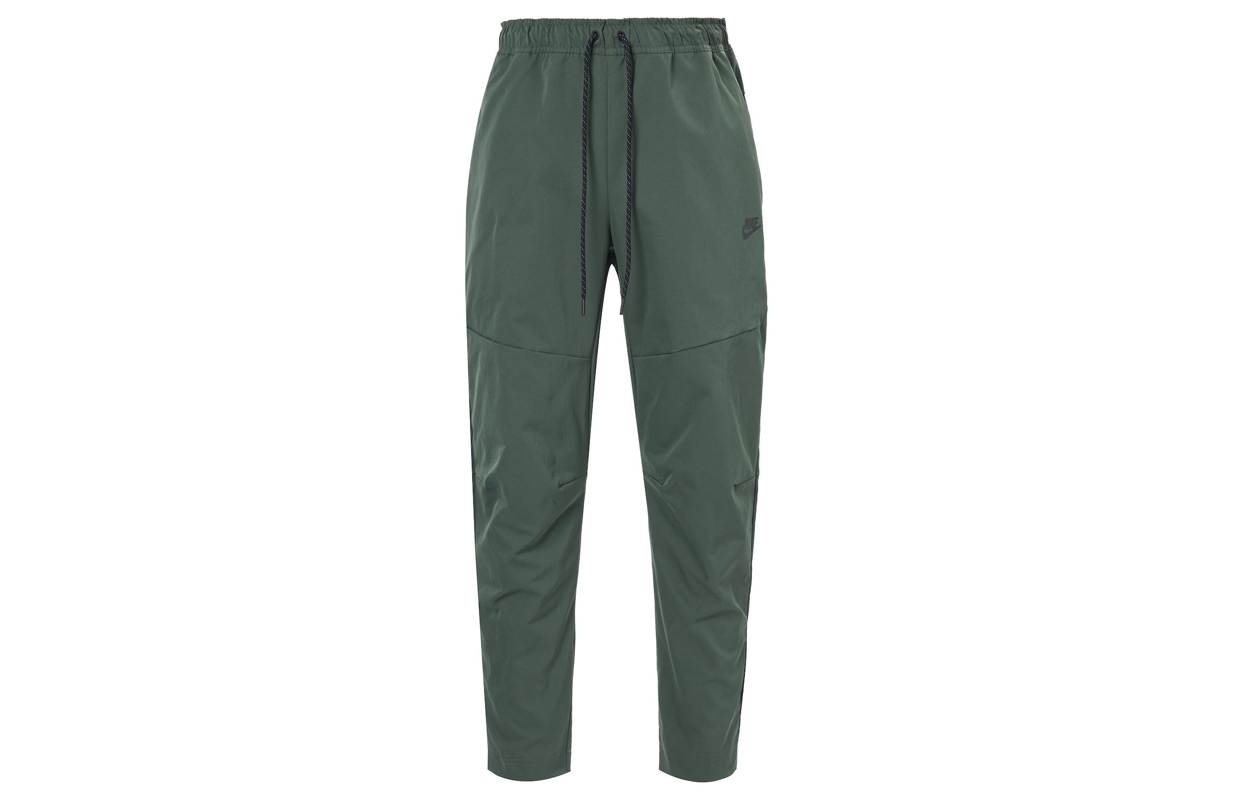 

Nike Knitted Sweatpants Men s Green Moderate Straight Fit Pants CU4484-337 XXL