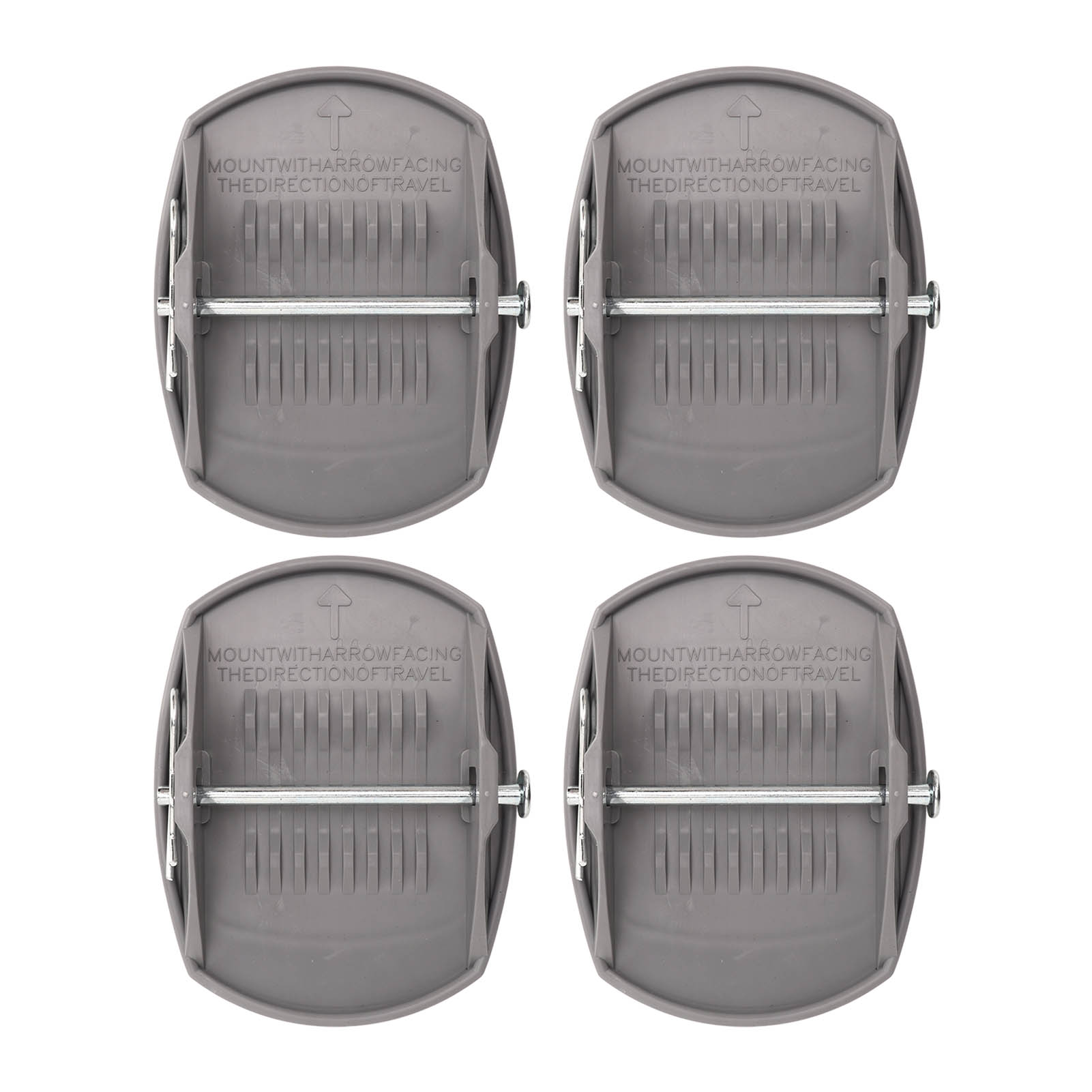 4PCS Caravan Jack Pads Load Dispersion Rust Proof High Strength Heavy Duty Jack Lifting Pad Adapter for RV