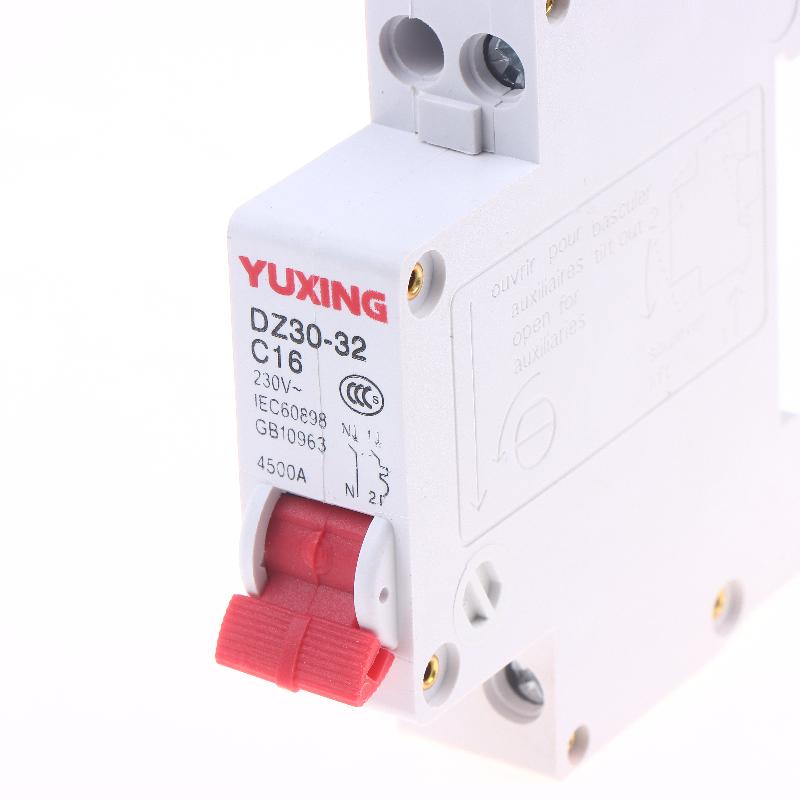 DZ30LE Residual Current Circuit Breaker 230V 1P+N Residual Circuit Breaker With Over And Short Current Leakage Protection RCBO M
