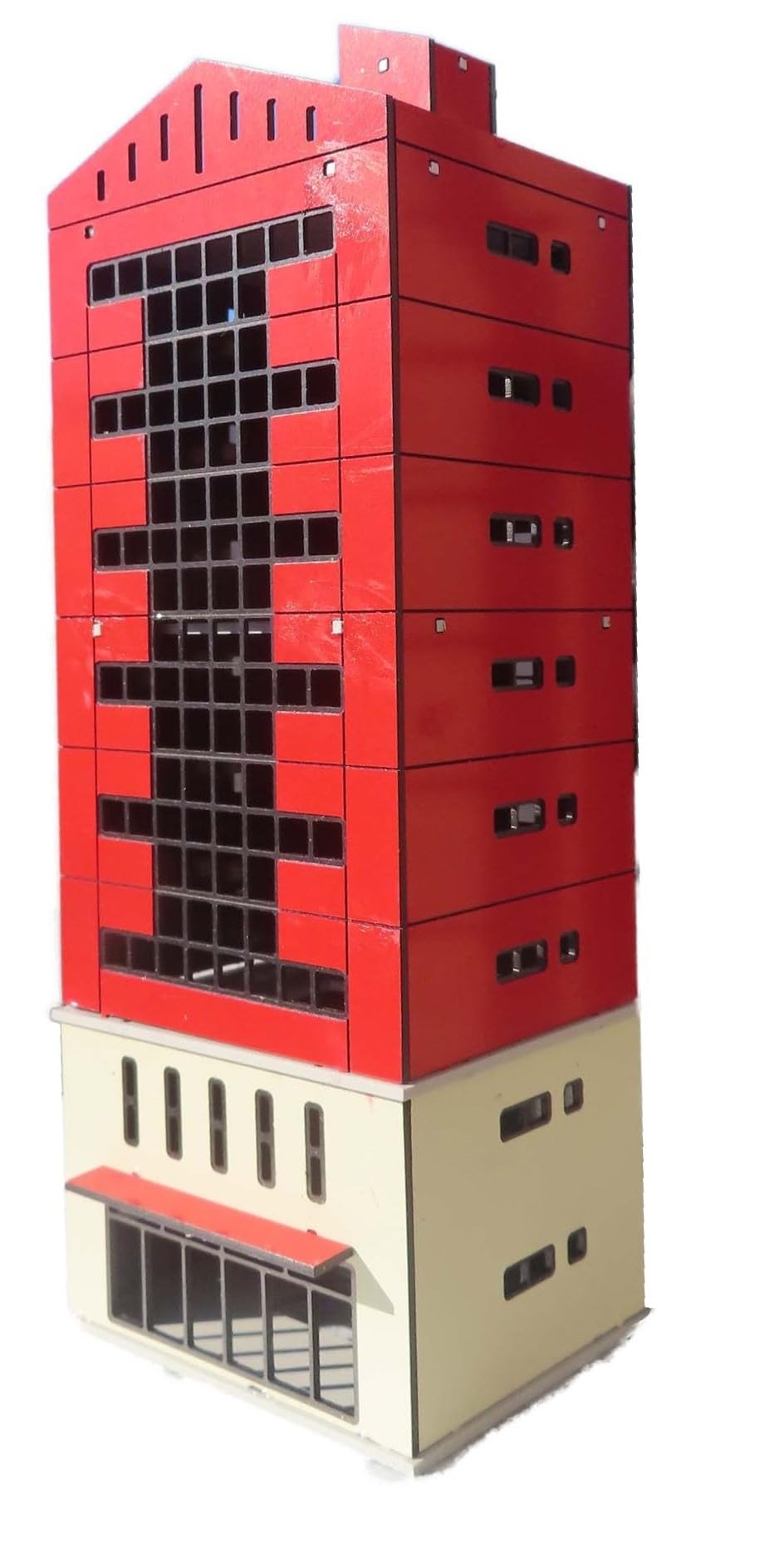 

[Butterbur buds] N gauge structure (Building 35)