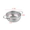 Stainless Steel Colander Basket Kitchen Strainer Fruit Vegetable Washer Rice Drainer Seafood Pasta Sieve Drain Net