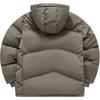 FILA Fusioneer 1911 Warm Fashion Loose Hooded Puffer Jacket Unisex outerwear Sand-Brown T11U343901F-BN