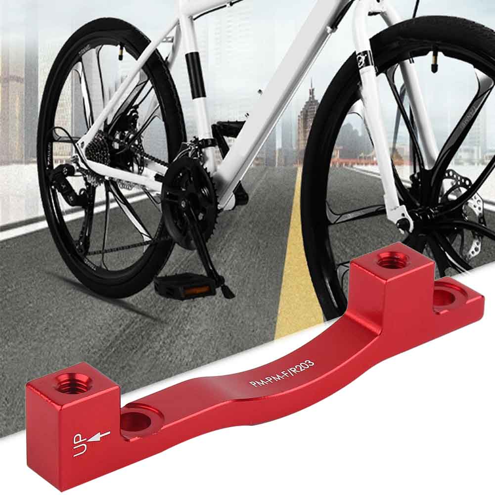 Bike Disc Brake Mount Caliper Adapter A -F203 for Mountain Bike (black)