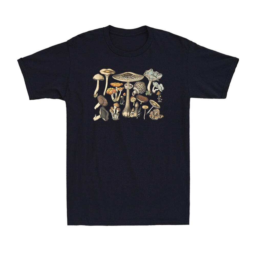 Mushroom Funny Mycology Fungi Foraging Mushroom Whisperer Novelty Men s T-Shirt XXXXL