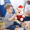 Santa Claus Plush Toy, Cute Santa Claus Plush Toy, Soft Santa Claus Plush Toy for Den 23CM