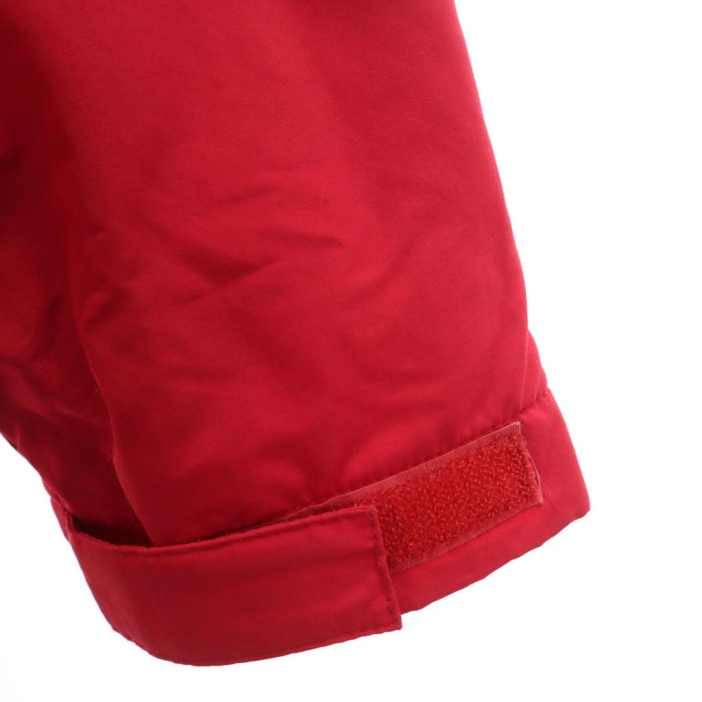 LANDS' END 90s Old Mountain Parka M Red Cotton Filling Women Used