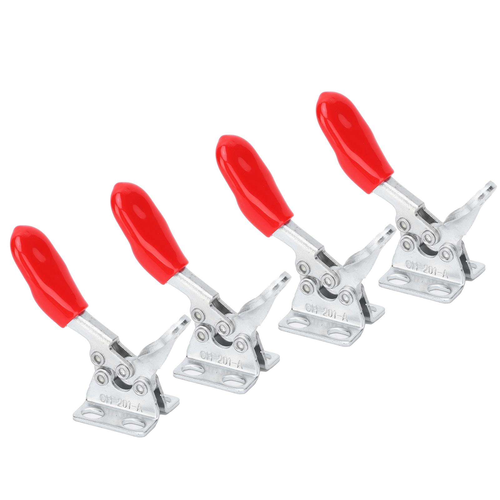 

4 шт., быстроразъемные компрессионные зажимы из оцинкованного железа, деревообрабатывающие инструменты