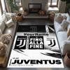 Juventus Customize Text Floor Mat Design for Dining Room Foyer Decorate Room Hallway Antislip Carpet Anime Office Decor Wedding Party Gift