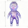 Jumbo Maltose Sugar Men Squishy Toy Slow Rising Stretchable Soft Maltose Venting Fidget Toy for Adult Stress Anxiety Relief Gift Present