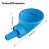 Water Filler Filling Funnel for Camper Campervans RV Caravan Rv Fresh Water Tank Fill Funnel Wide Mouth Drain Adapter