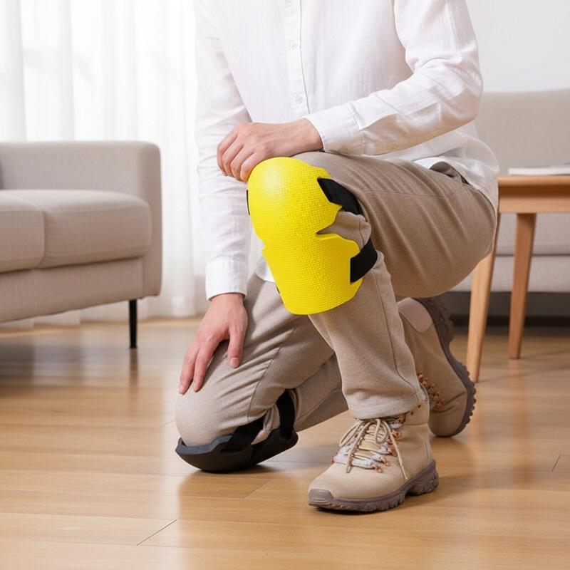 1 Pair Thickened Waterproof Moisture-Proof And Non-Tightening Large-Size Labor Insurance Garden Knee Pads For FloorWork