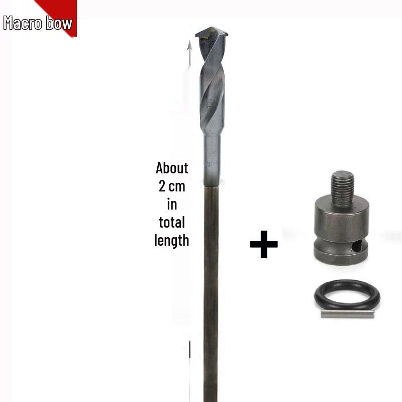 Electric Wrench Hole Saw for Wall Tiles, Alloy Drill Bit for Concrete, Insulation Board & Foam Brick Drilling