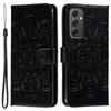 For Samsung Galaxy A35 5G Case PU Leather Mandala Imprinted Design Wallet Phone Cover