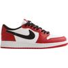 Air Jordan 1 Retro Low OG GS Chicago 2025 Kids Sneakers Red Varsity-Red Black HQ6999-600