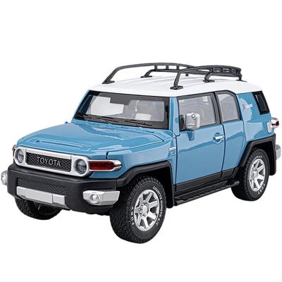 Toyota FJ Cruiser 1:24 Scale Die-Cast Alloy Model Car Collectible Figure, Blue