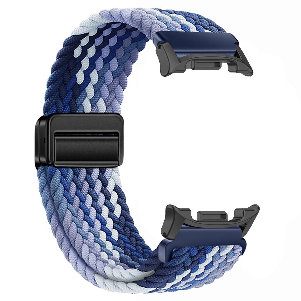 Braided Nylon Band for Samsung Galaxy Watch 8/8 Classic 46mm Magnetic Buckle for Galaxy Ultra 2025/7 47mm Colorful Sport Strap