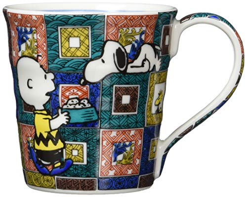 

Yamakasyoten Peanuts Snoopy Керамическая кружка Кутани