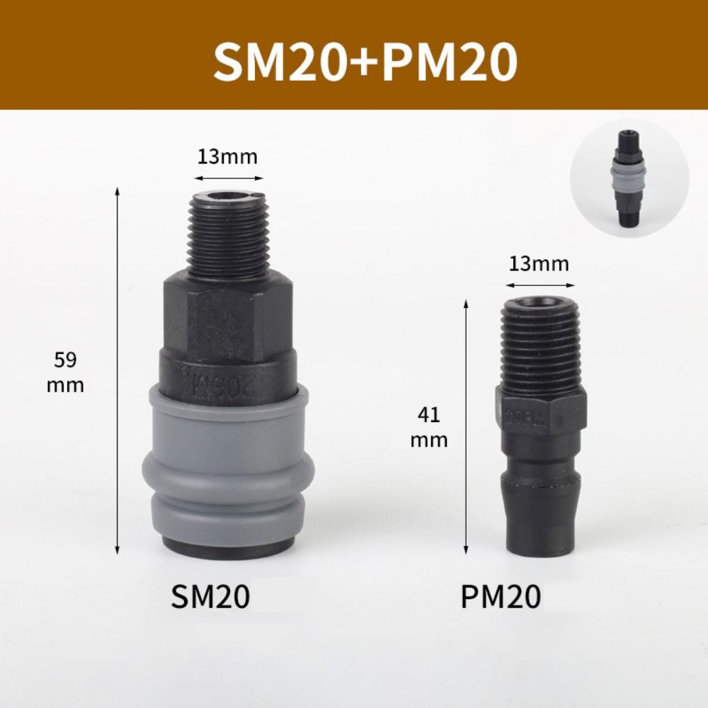 

10 комплектов самоблокирующихся пневматических муфт высокого давления с прочной герметизацией, быстроразъемное соединение типа C высокой прочности