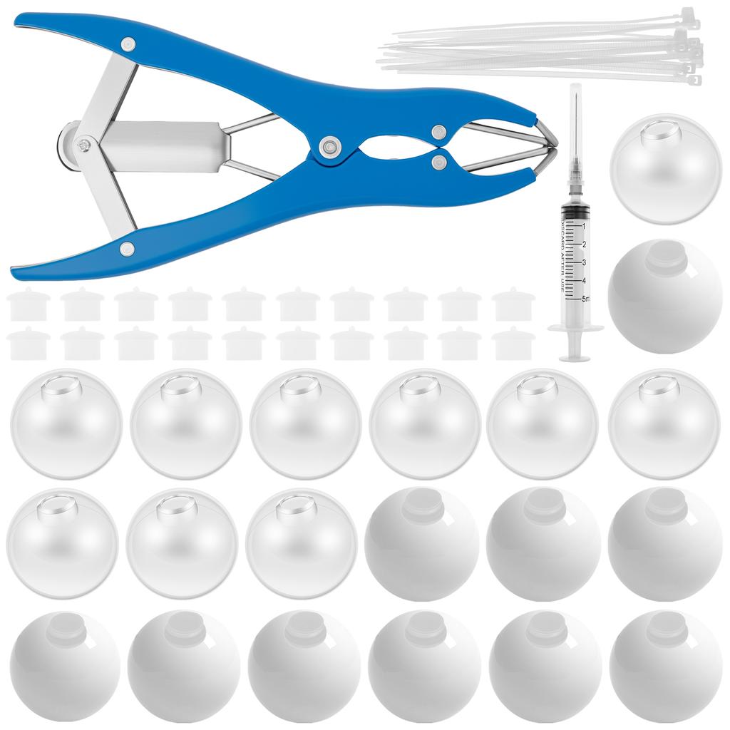 DIY Blank Stress Ball Making Kit Anxiety Relief Toy Handmade Squishy Stress Balls Empty Squeeze Ball Decorative Balls Party Gift