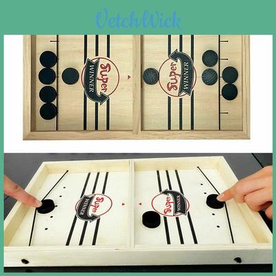 Engaging Kids Fast Sling Puck Game Winner Board Game For Family Fun And Interaction