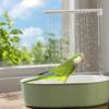 Parrot Automatic Bathtub Advanced Bird Bath Shower Tub Bird Shower Box Water Circulation Tool for Conure Budgie African Grey