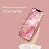 Roségold Marmormuster Rosa Metallic Lack Glas Hartes Handygehäuse Für iPhone 17 16 15 Pro Max 14 Plus 13 12 11 16E 17Air Hülle