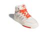 Adidas Originals Drop Step Casual High top Kids' Skateboarding Shoes Ecru Children Aged 3 7 Years Old FV5156
