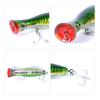 1pc Hard Popper Lure Topwater Popper Bait 13cm 43g Artificial Fishing Bait Accessories With 1/0# Treble Hook Lures