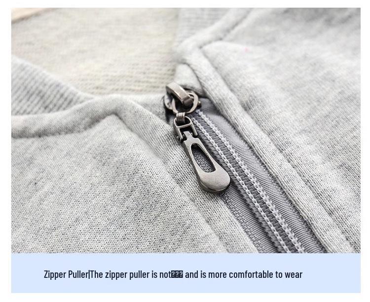 Children's Cartoon Color Block Zipper Cardigan – Spring and Autumn Long Sleeve Toddler Jacket