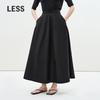 LESS 2025 Summer A-line Loose Skirt