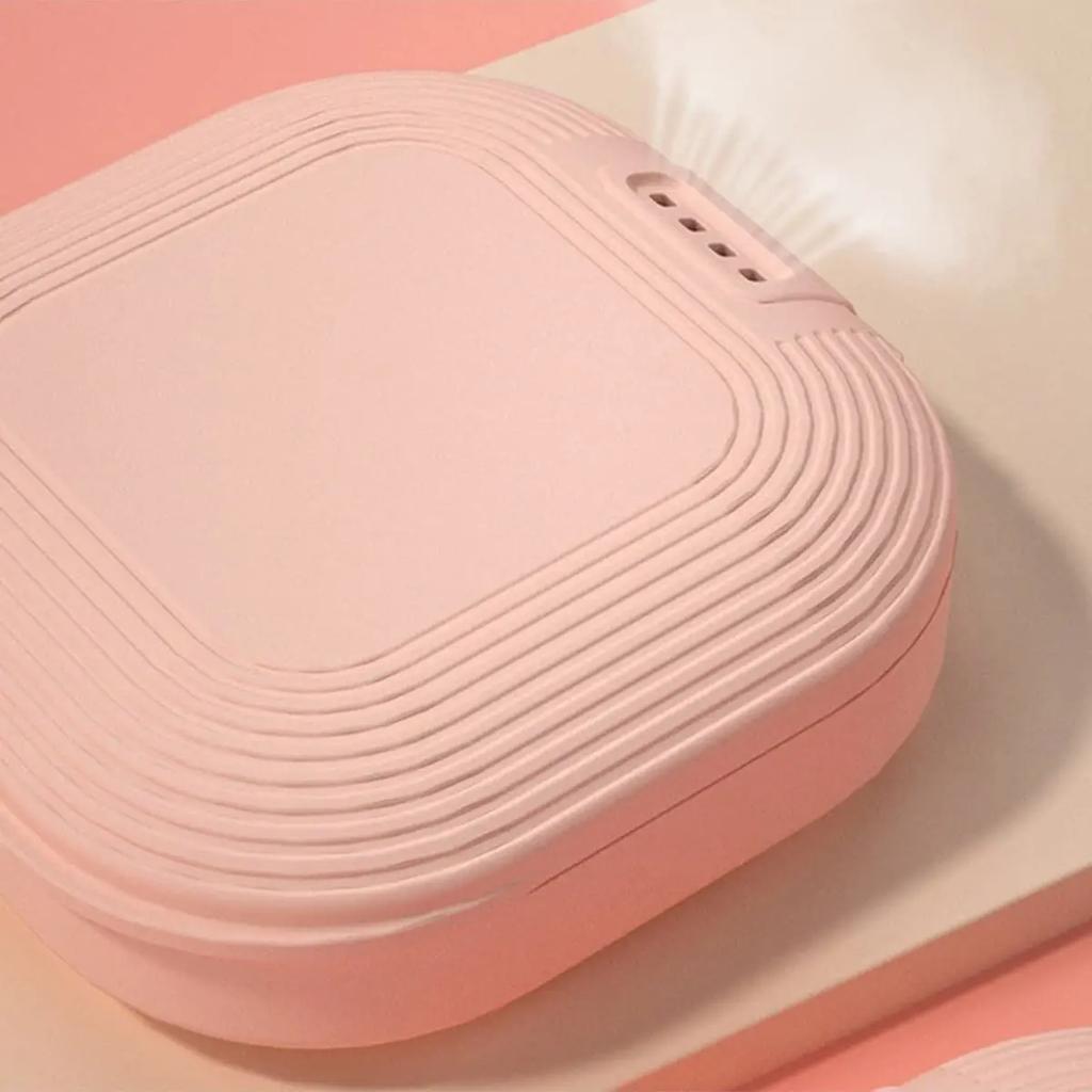 1 Stück - Zahnärztliche Kieferorthopädie Unsichtbare Zahnabdeckung Box Kieferorthopädische Retainerbox Tragbar Tragbar Zahnabdeckung Aufbewahrungsbox