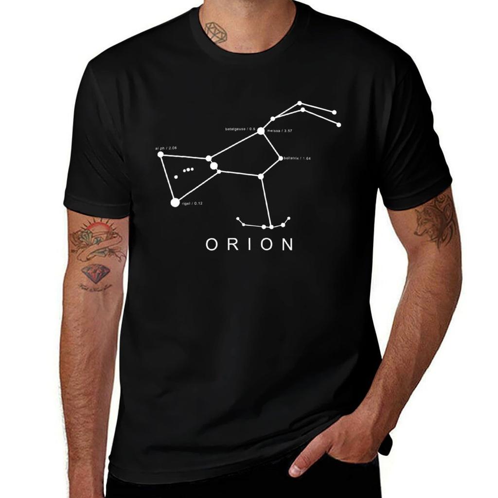 Orion Constellation Astronomy Lover Stargazing T-Shirt Breathable Mesh Panel T-Shirt