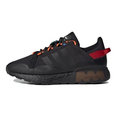 Scarpe da ginnastica unisex ZX 2K Boost Pure Black Scarlet Core-Nero GY7912