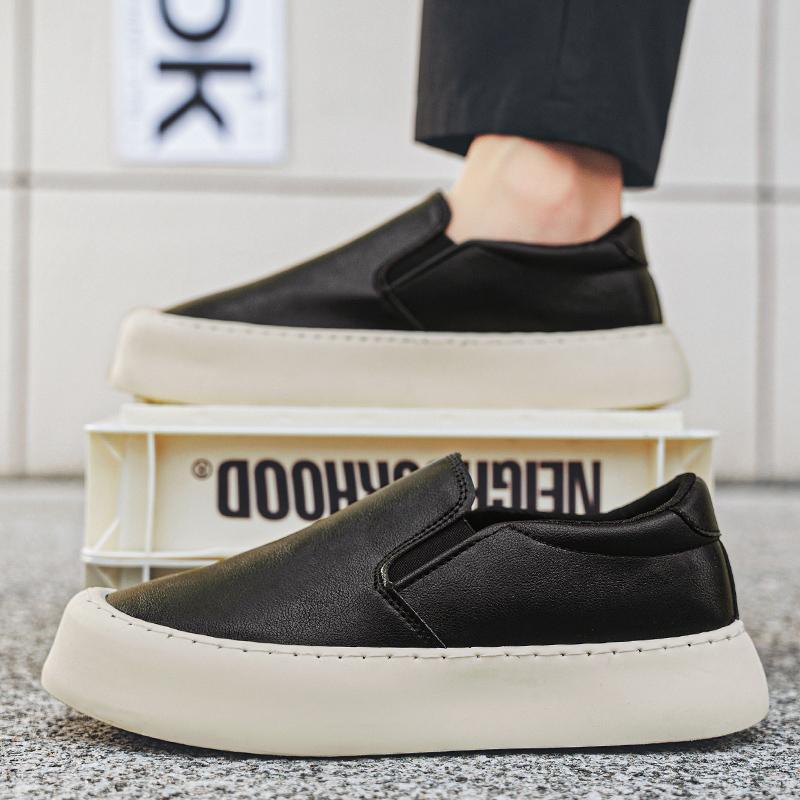 Lüks Marka Tasarımcı Erkek Ayakkabıları Hakiki Deri Slip On Loafer'lar Moccasins Sonbahar Nefes Alabilir Sürüş Ayakkabıları Yürüyüş Erkek Spor Ayakkabıları