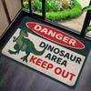 1PC Funny Characters Dinosaur Area Door Mats Kitchen Rugs Non-Slip Pop Bedroom Rugs Bath Mat Carpet for Home Sink Laundry Decor